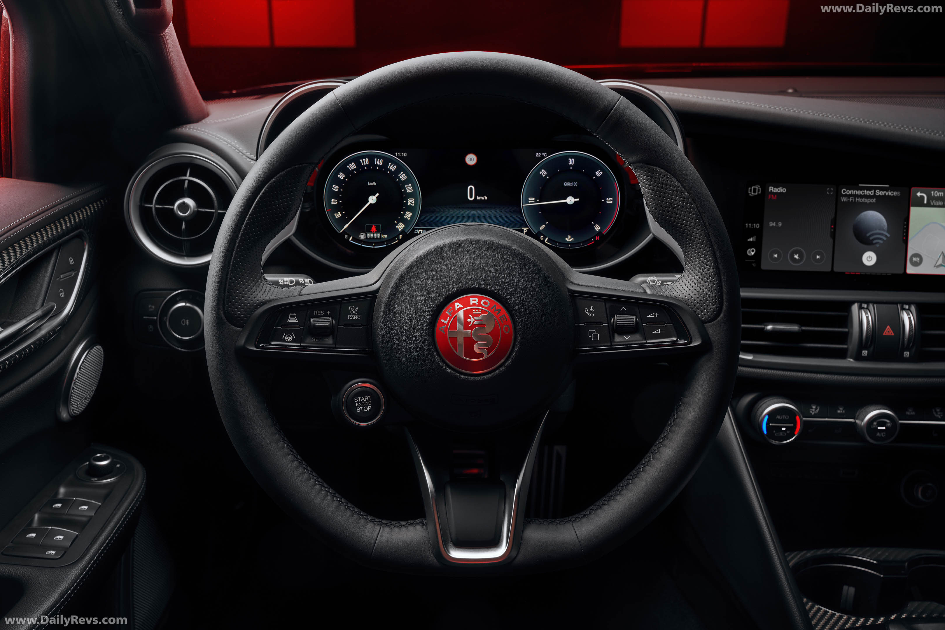 2027 Alfa Romeo Giulia Luna Rossa Interior